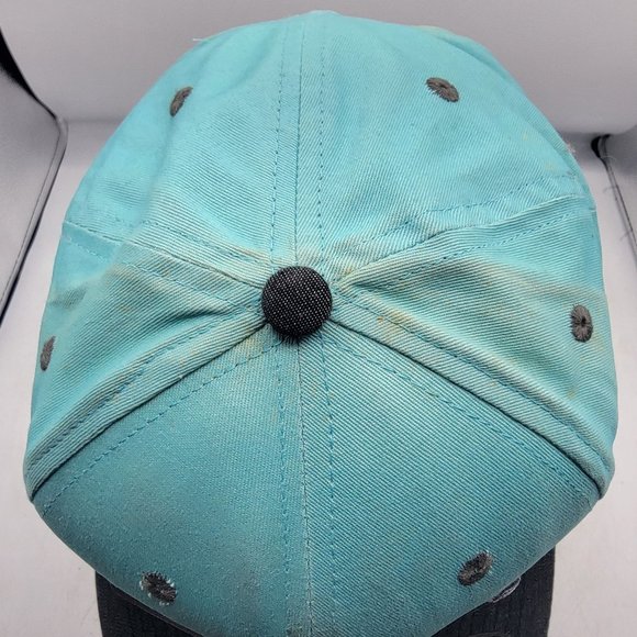 FAM Hawaii Stay Rooted Adults Light Blue Snapback Hat Cap Double Portion Supply - Picture 6 of 9